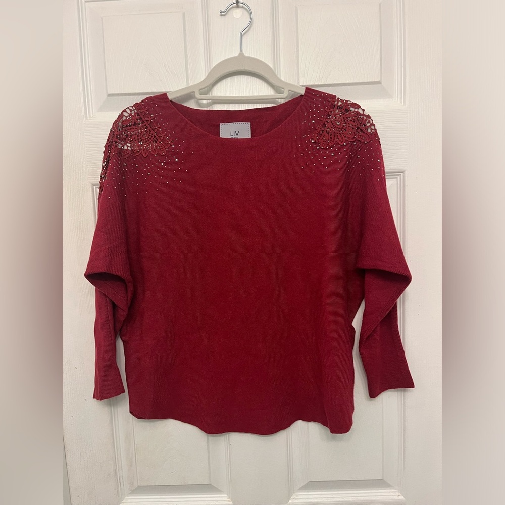 Liv Milano embellished sweater